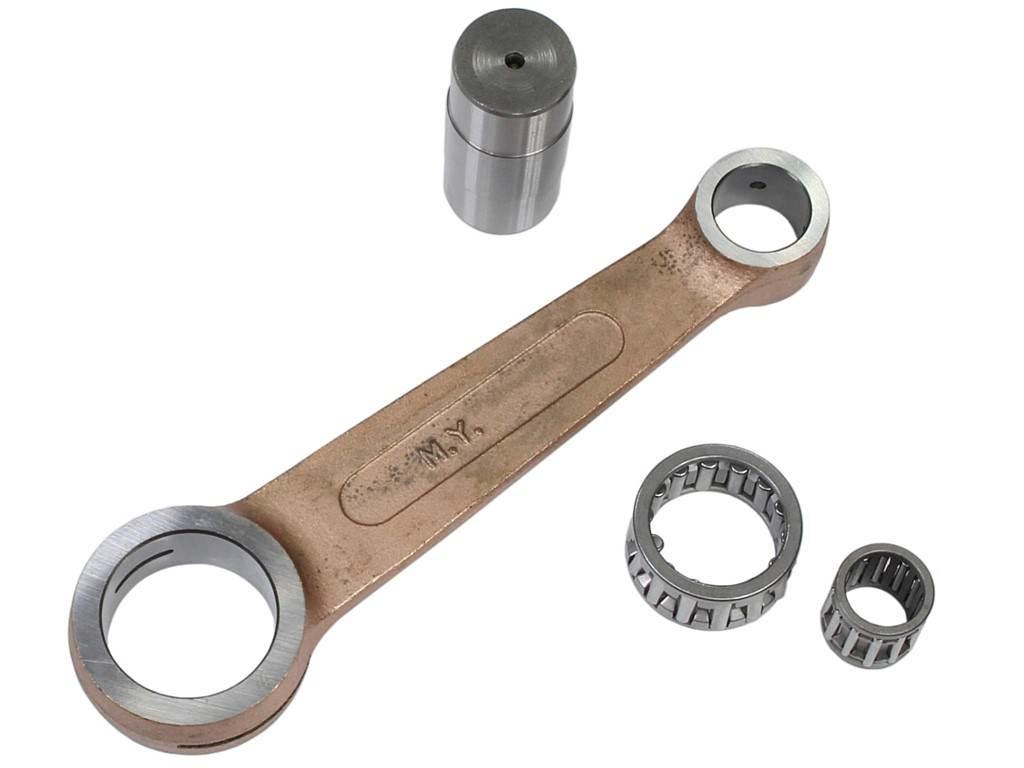 Korbowód wsk 125 czop 21,2mm duells kpl di