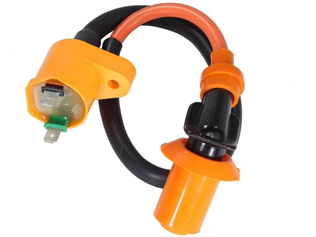 Cewka zapłonowa gy6-50 skuter 4t tuning yellow