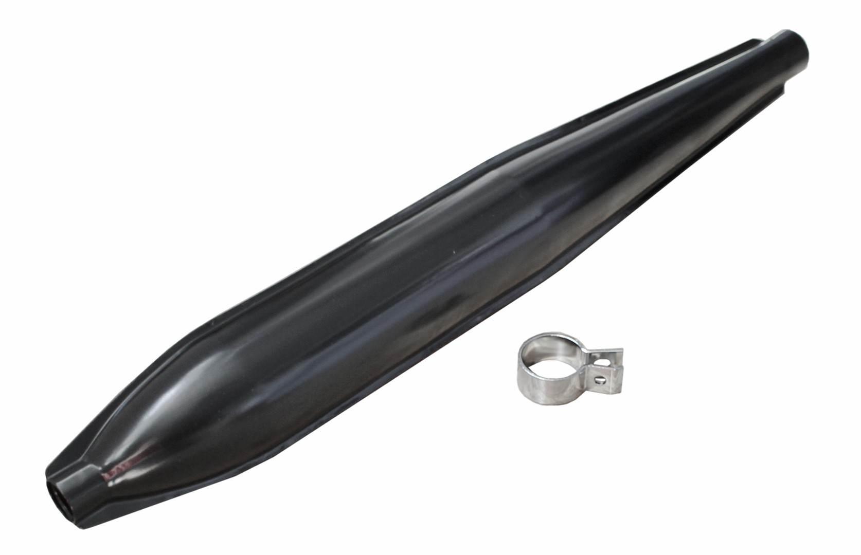 Tłumik wsk 125 czarny duells di | ROY13090 - zdjęcie 2