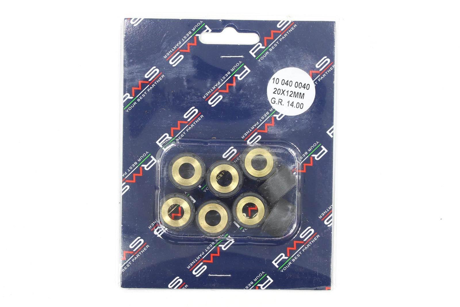 Rolki wariatora 20x12mm 14gr aprilia benelli yamaha rms pasują do modeli aprilia-leonardo benelli-velvet yamaha-majesty/x-max/teo's - zdjęcie 2