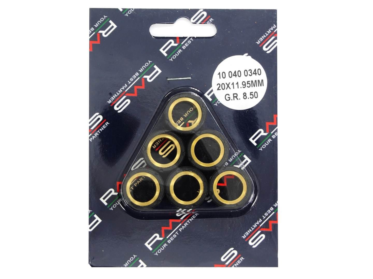 Rolki wariatora 20x12mm 8,5gr malaguti mbk rms