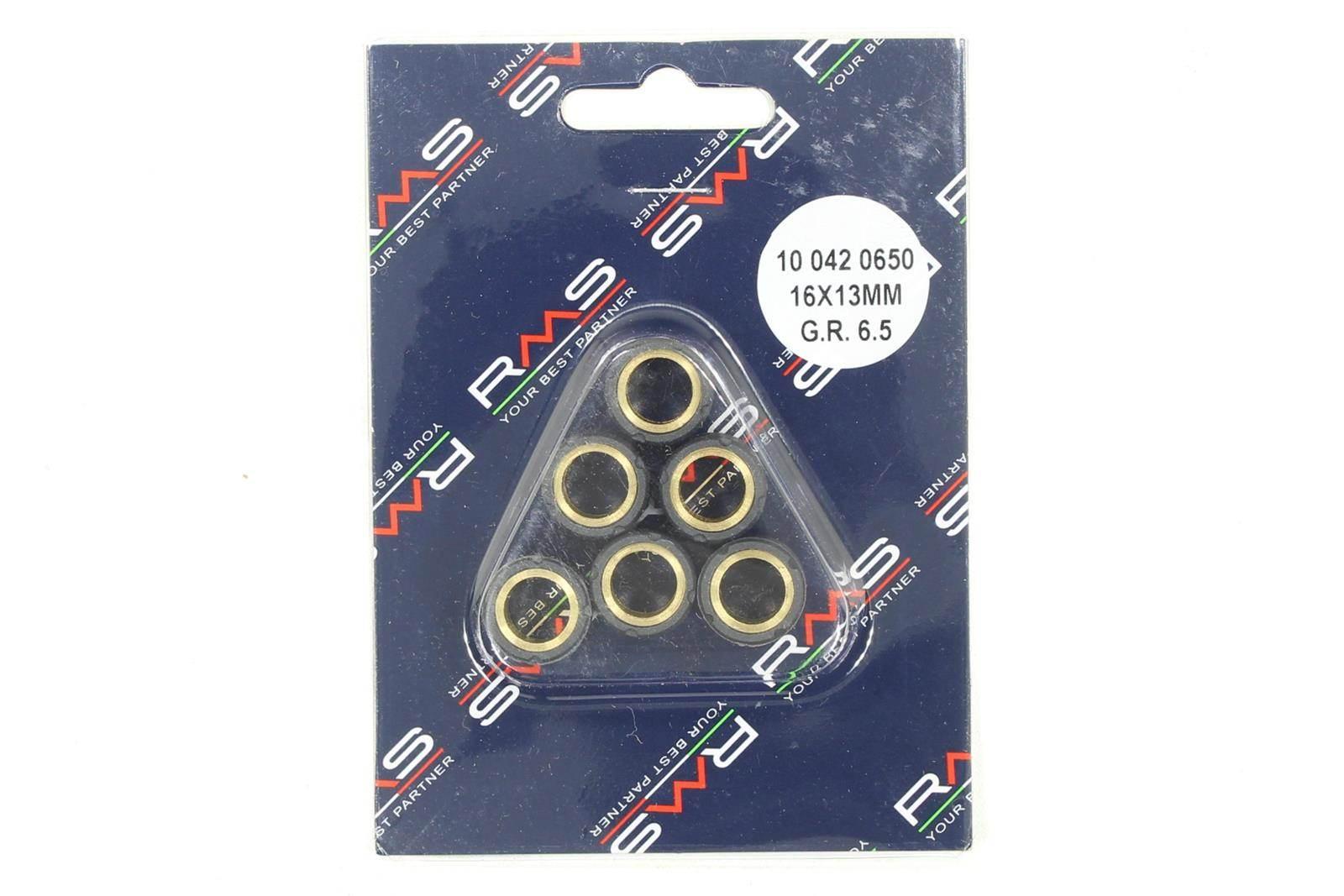 Rolki wariatora 16x13mm 6,5gr kymco 50 rms pasują do modeli kymco/agility/dink/filly/like/people/sento/super 8/vitality - zdjęcie 2