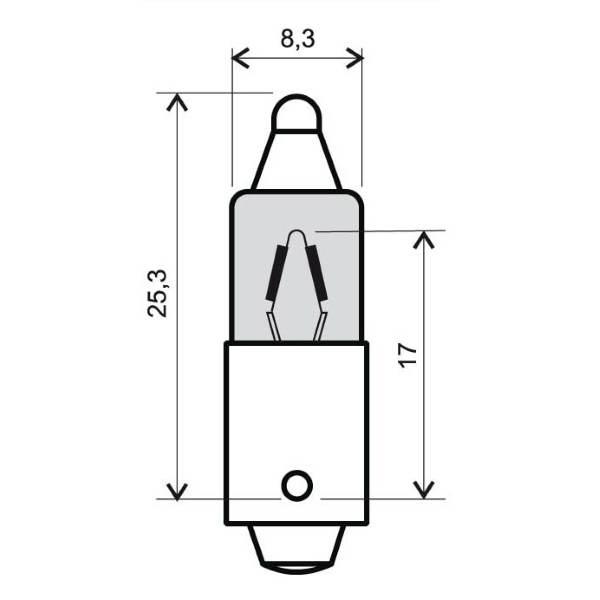 Żarówka 12v 23w 180 ho | RMS246510025 - zdjęcie 3