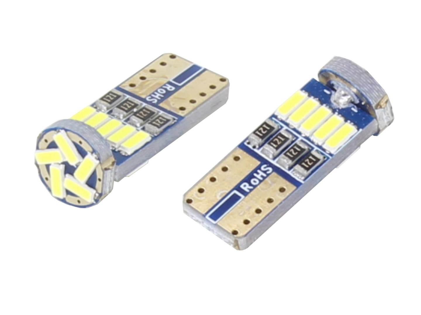 Żarówka 12v t10 led bezcokołowa 15xdioda