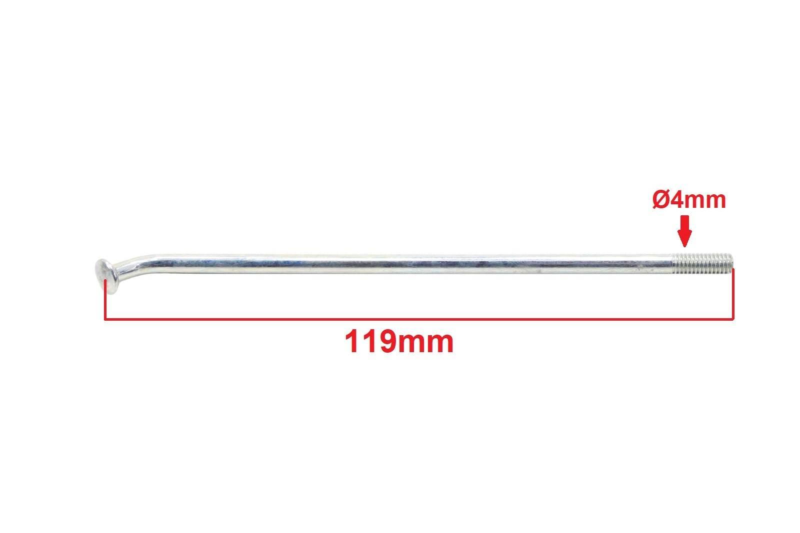 Szprychy jawa panelka 119mm 36szt kpl ml - zdjęcie 2