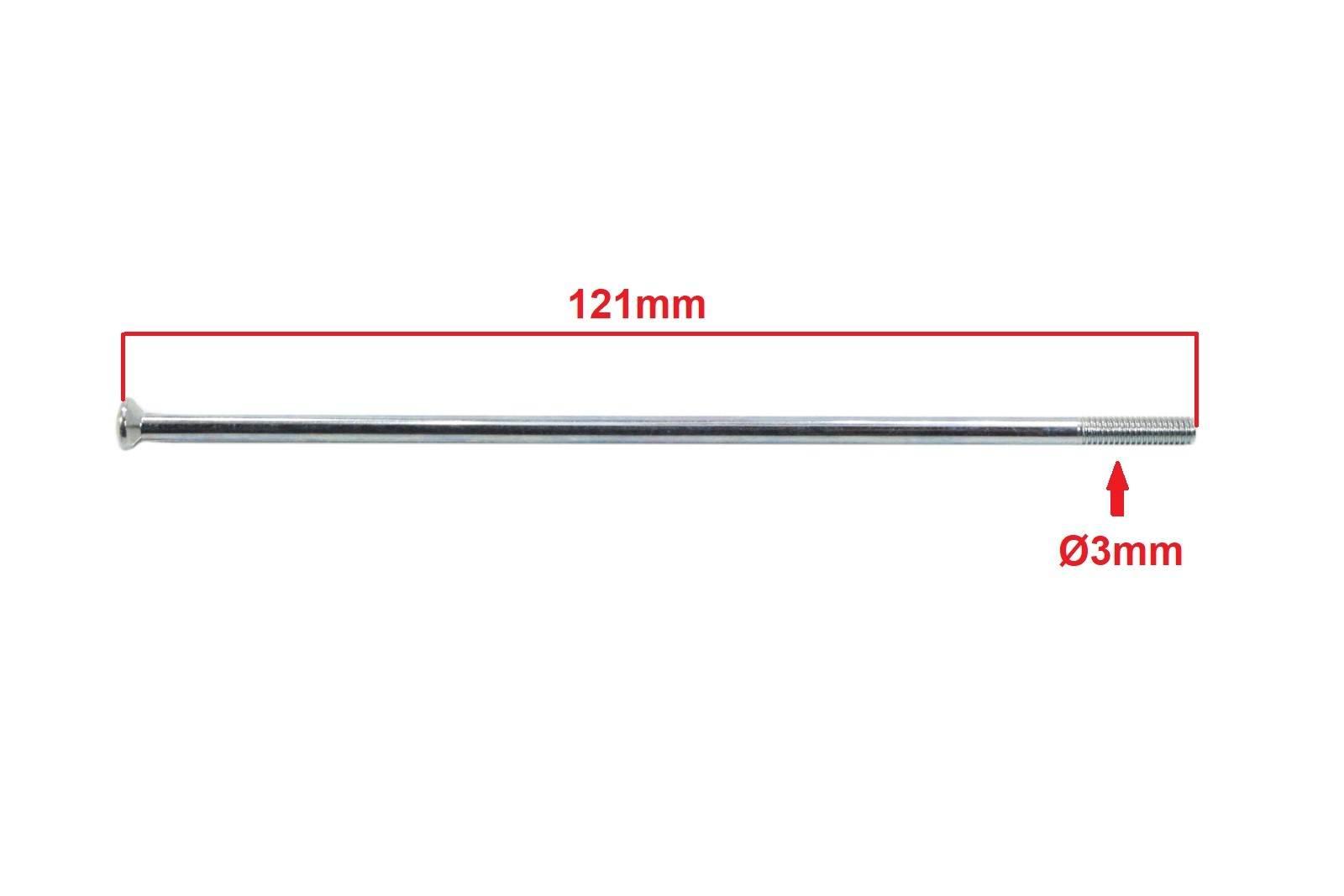Szprychy jawa 175 121mm 36szt kpl ml | ROY13558 - zdjęcie 3