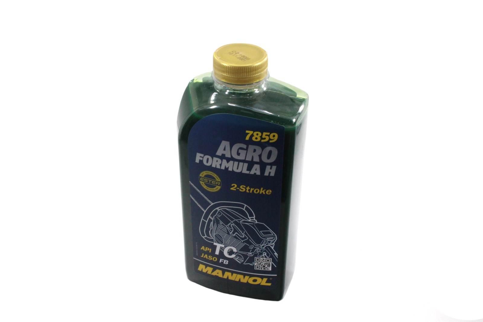 Olej mannol 2-takt agro zielony olej do pił husqvarna 1l