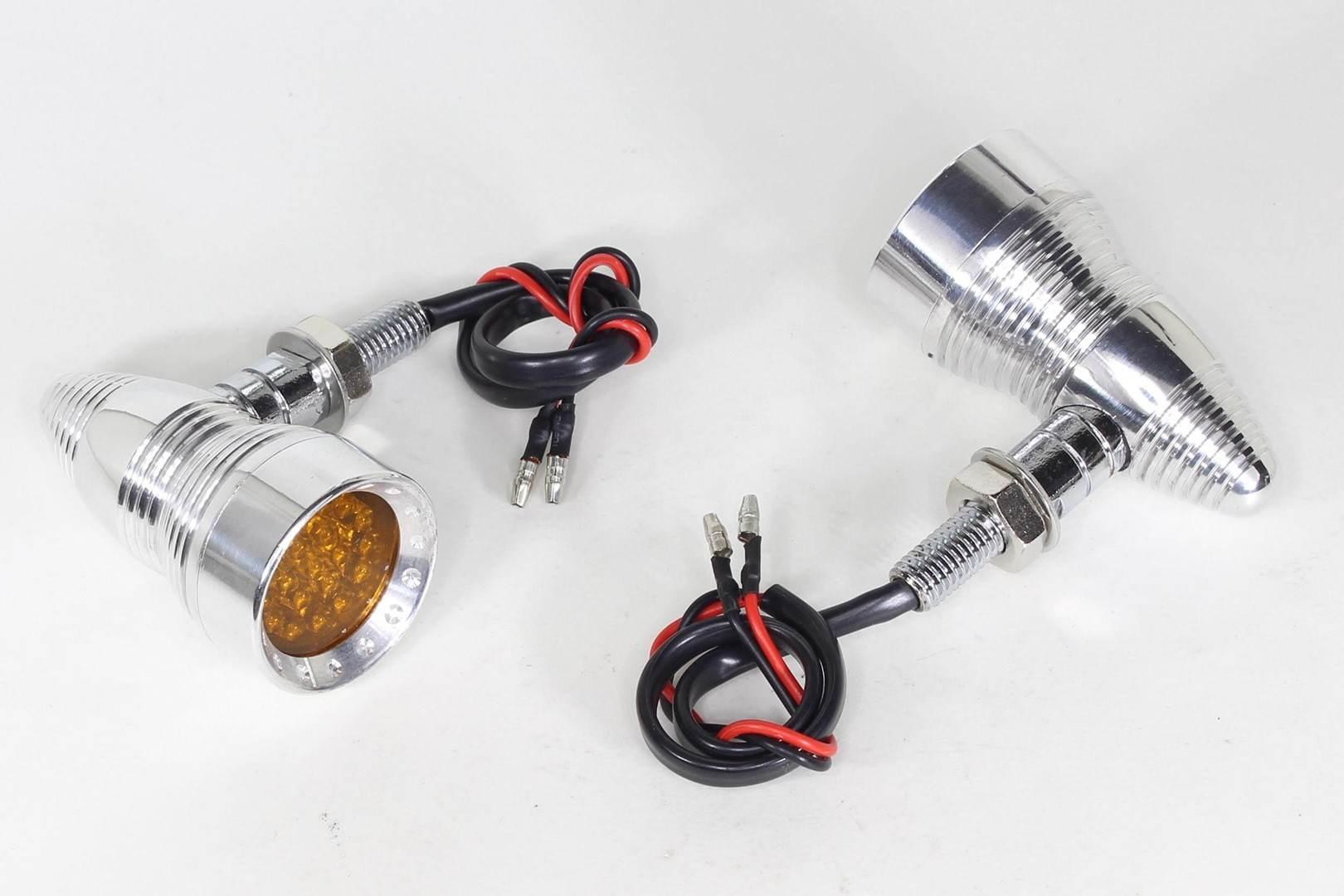 Kierunkowskaz ftc-2006 chrom klosz pomarańczowy