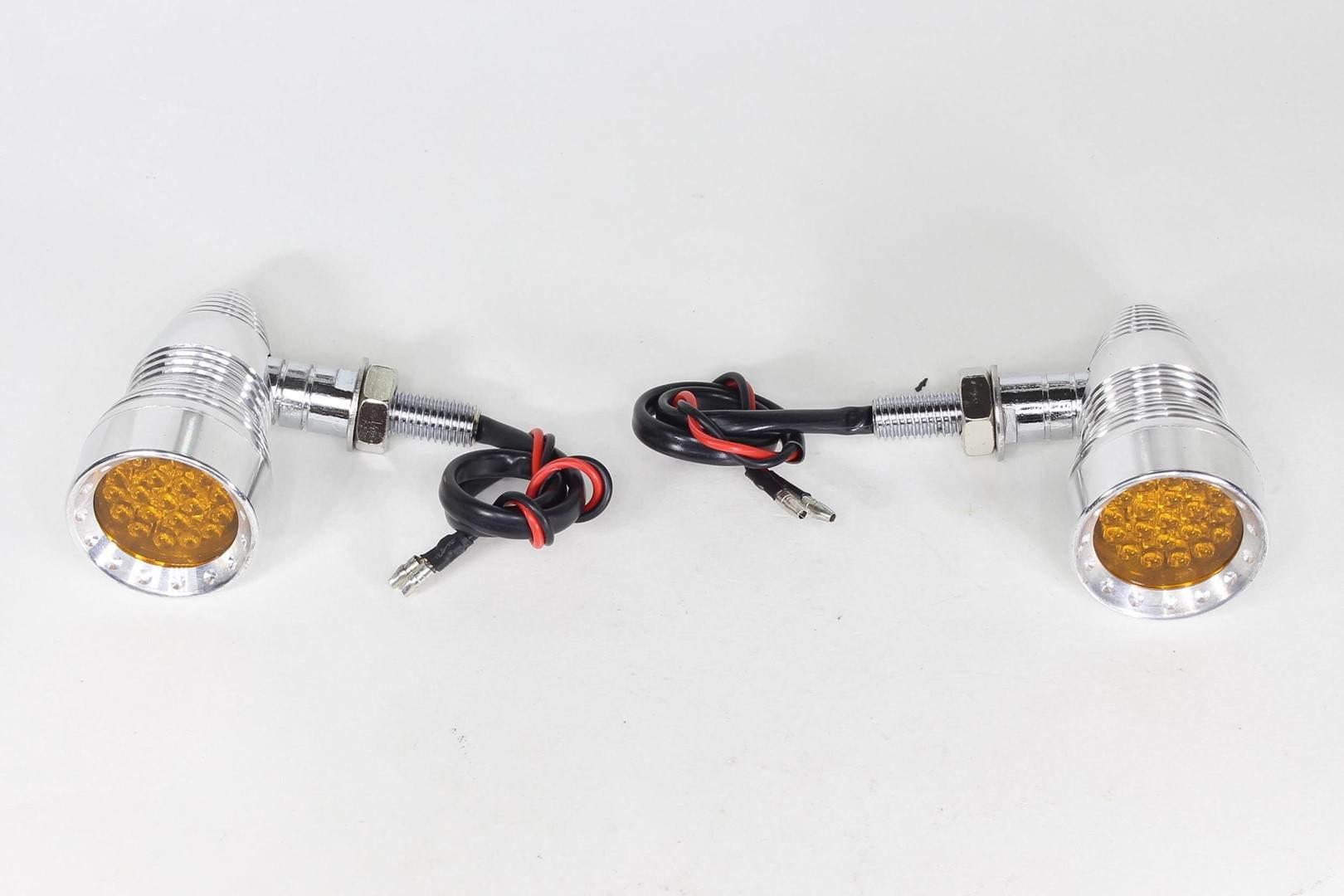 Kierunkowskaz ftc-2006 chrom klosz pomarańczowy - zdjęcie 2