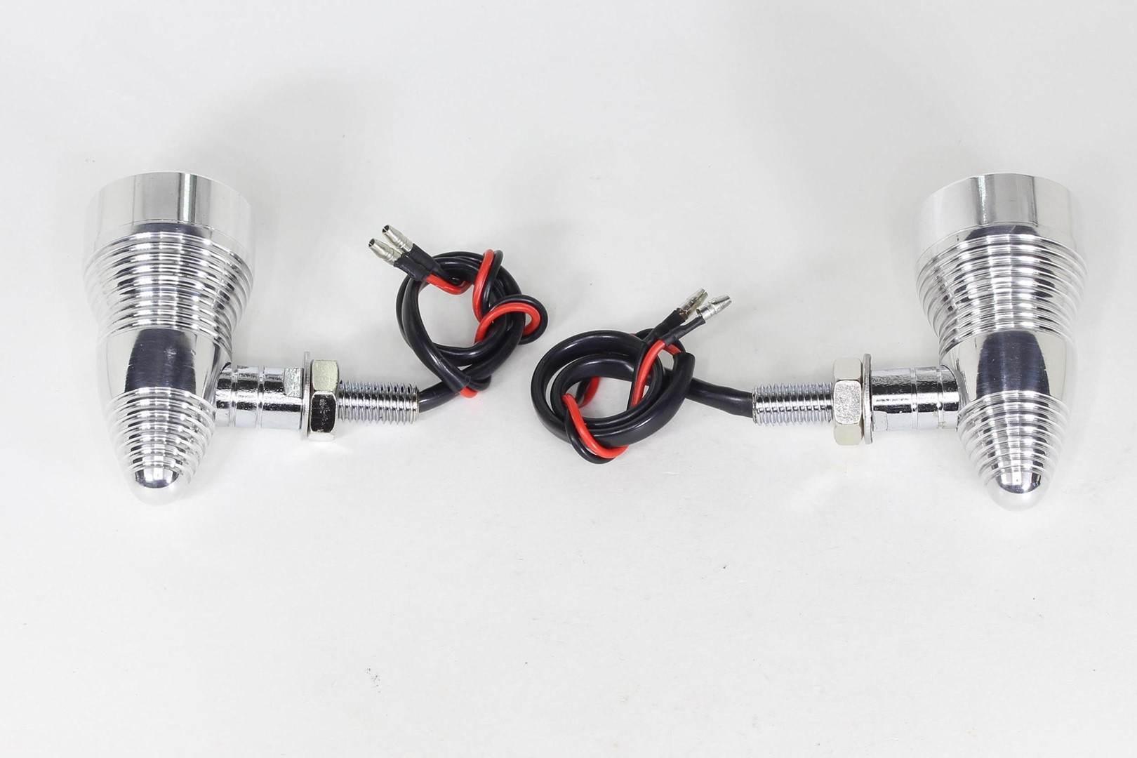 Kierunkowskaz ftc-2006 chrom klosz pomarańczowy - zdjęcie 3