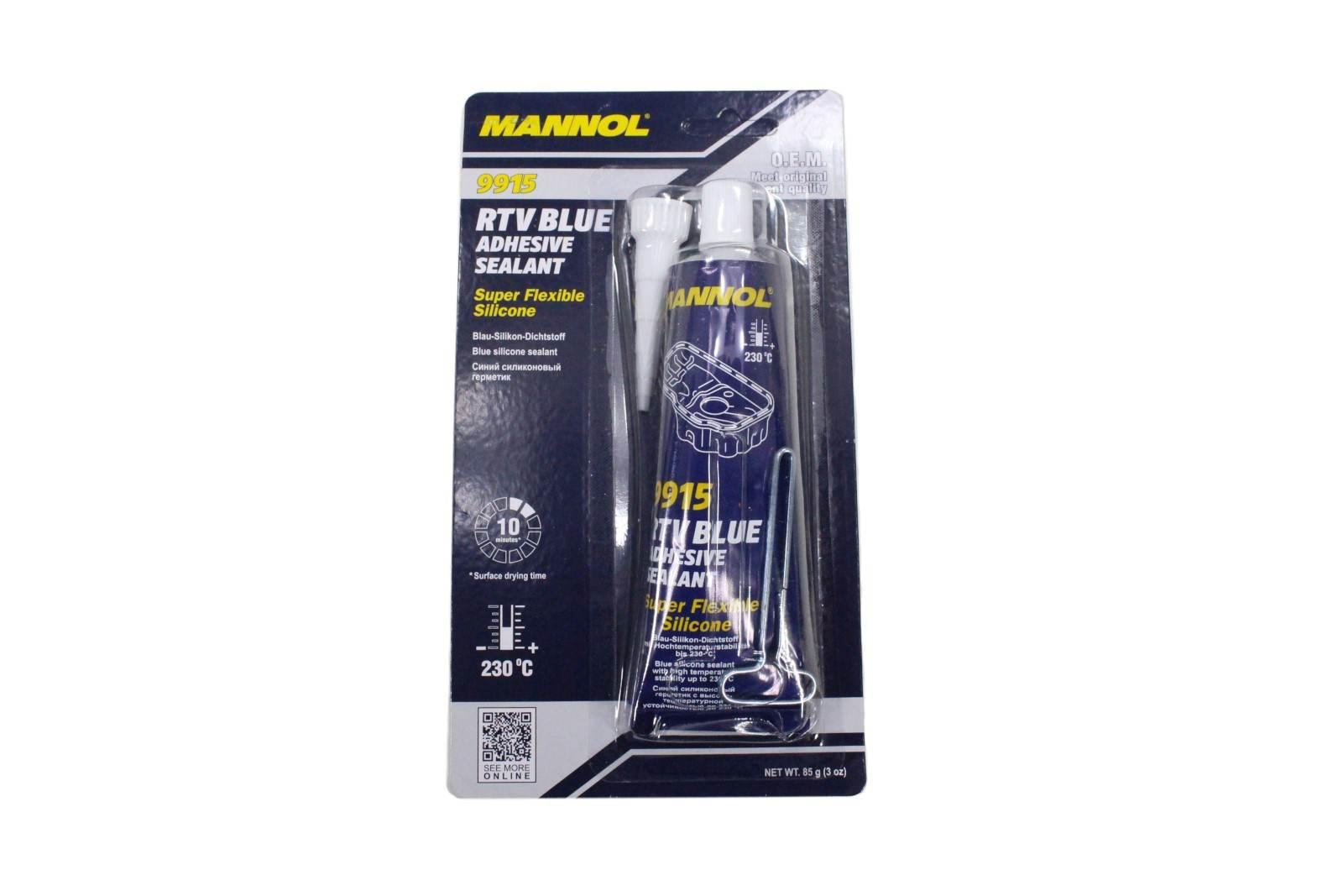 Silikon neutralny niebieski mannol 85g 9915