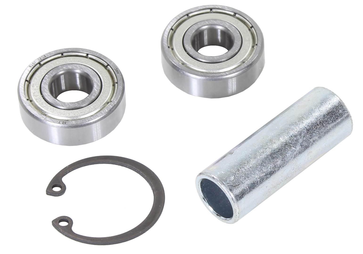 Łożyska piasty przód tył simson s50 s51 zestaw na przednią lub tylną piastę z zamkniętymi łożyskami kpl de