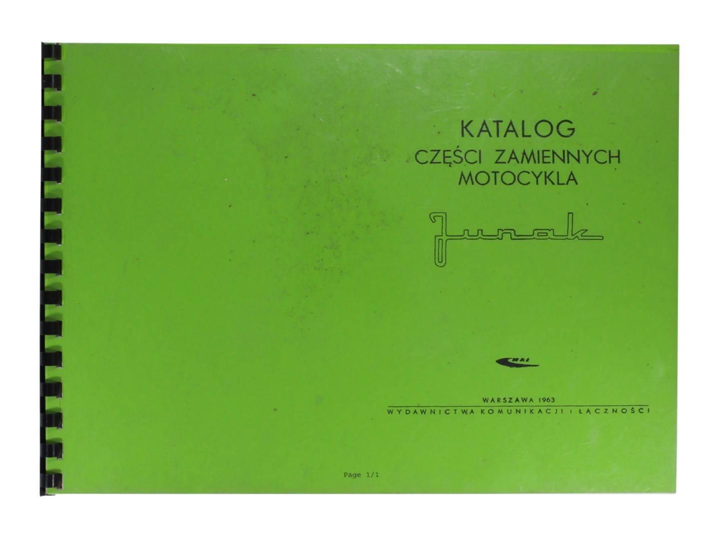 Katalog części zamiennych junak | ROY14771