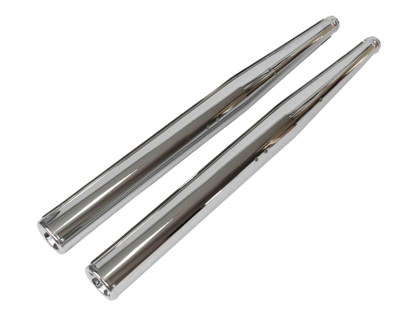 Tłumik jawa ts 350 12v długi kpl duells di - zdjęcie 3