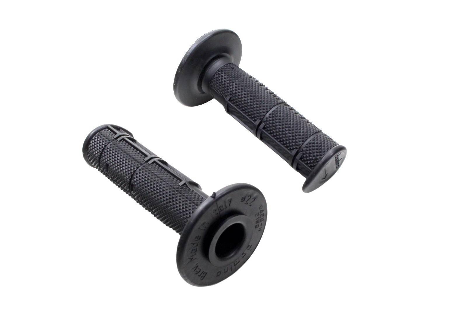 Manetka kierownicy czarna cross enduro kpl rms