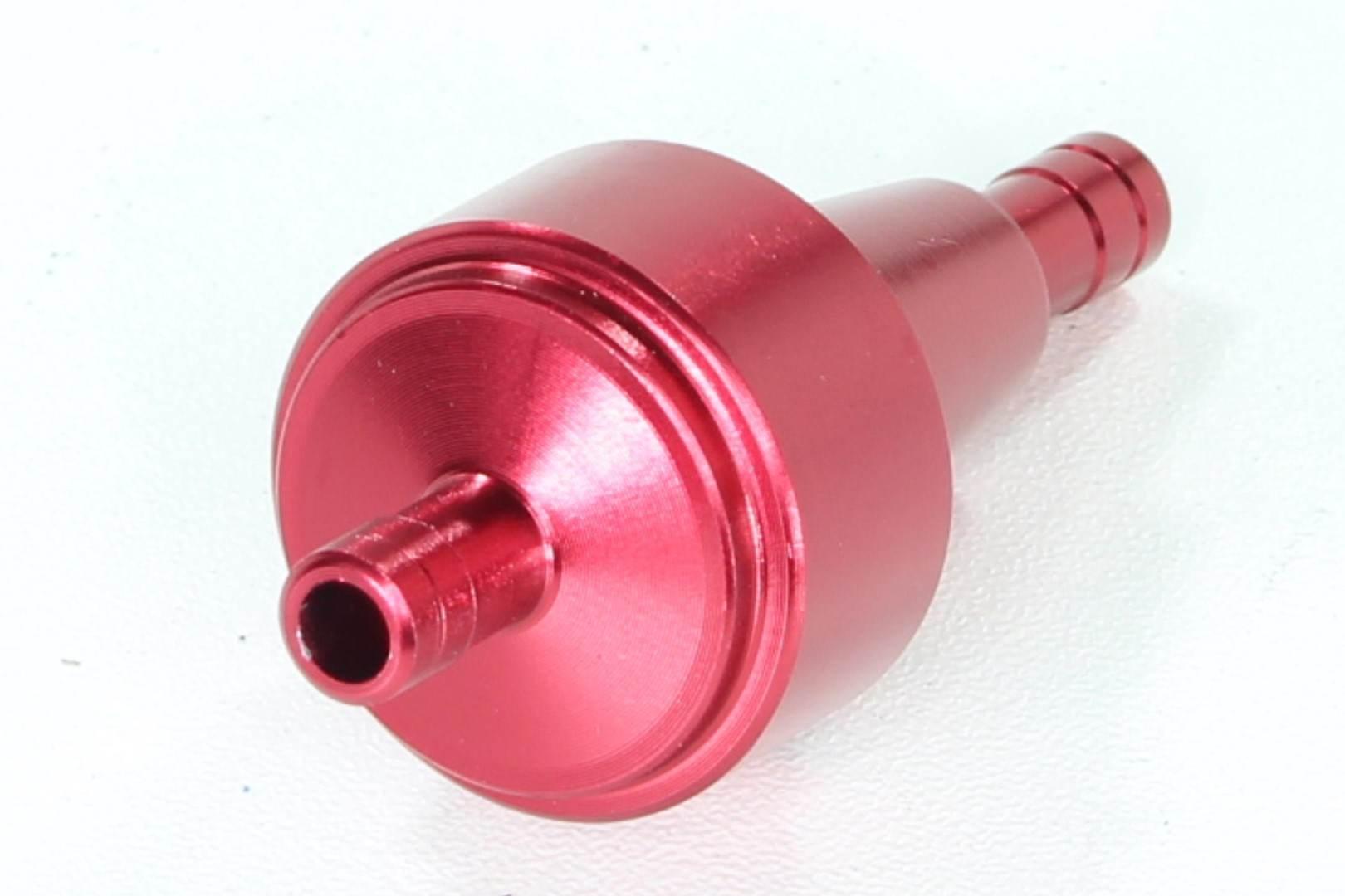 Filtr paliwa pocket tuning czerwony 6mm bri - zdjęcie 2