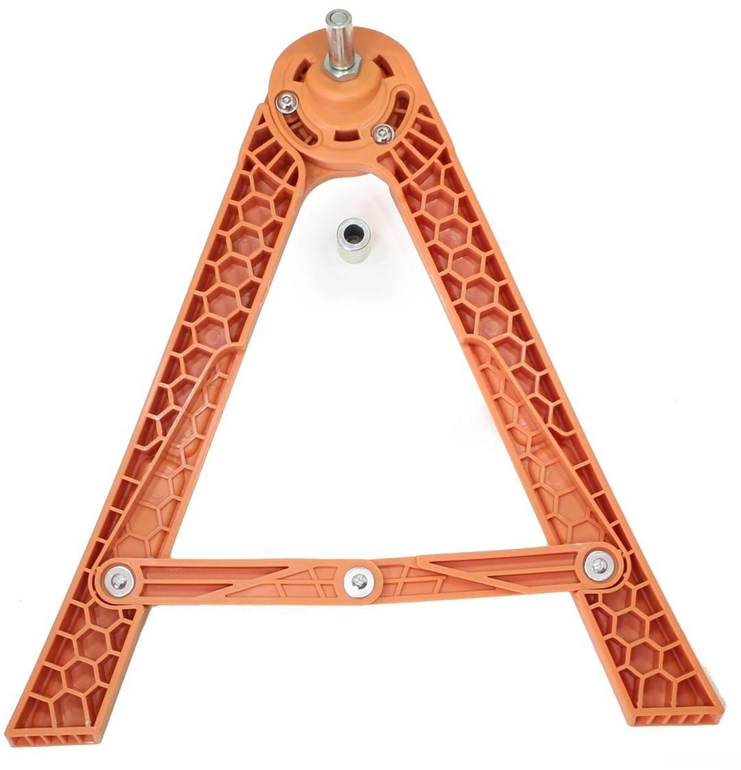 Stopka boczna podstawka trójkąt cross pomarańczowa bri - zdjęcie 3