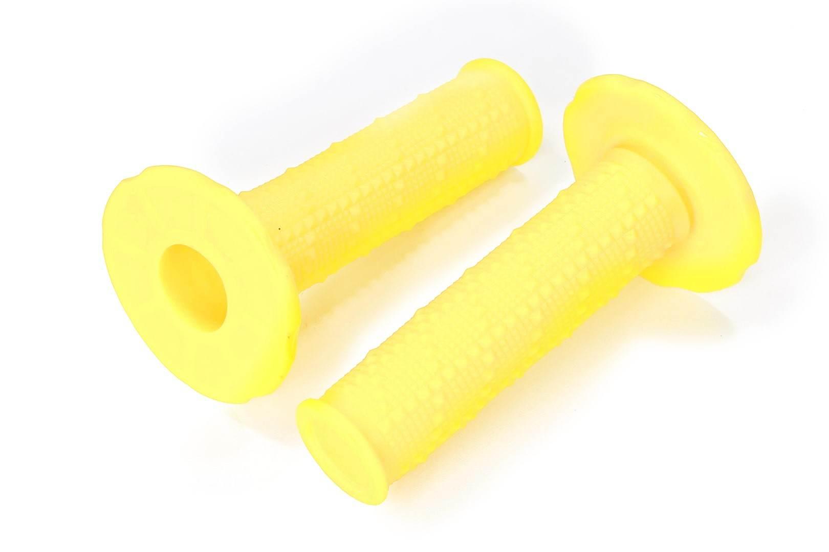 Manetka kierownicy cross żółta komplet bri