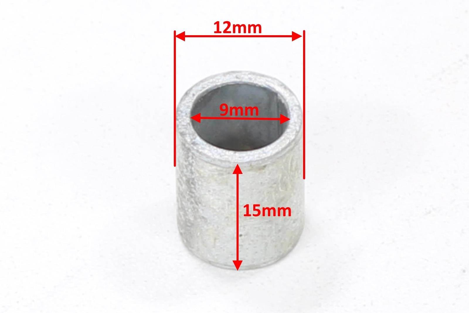 Tulejka dystansowa śruby zbiornika simson 12x15mm s51 s 70 - zdjęcie 3