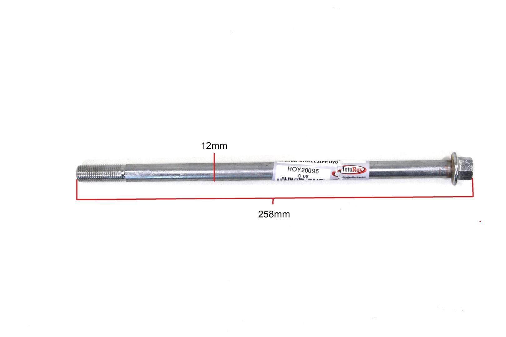 Ośka m12x258mm benzerbartonstreetzippgy6