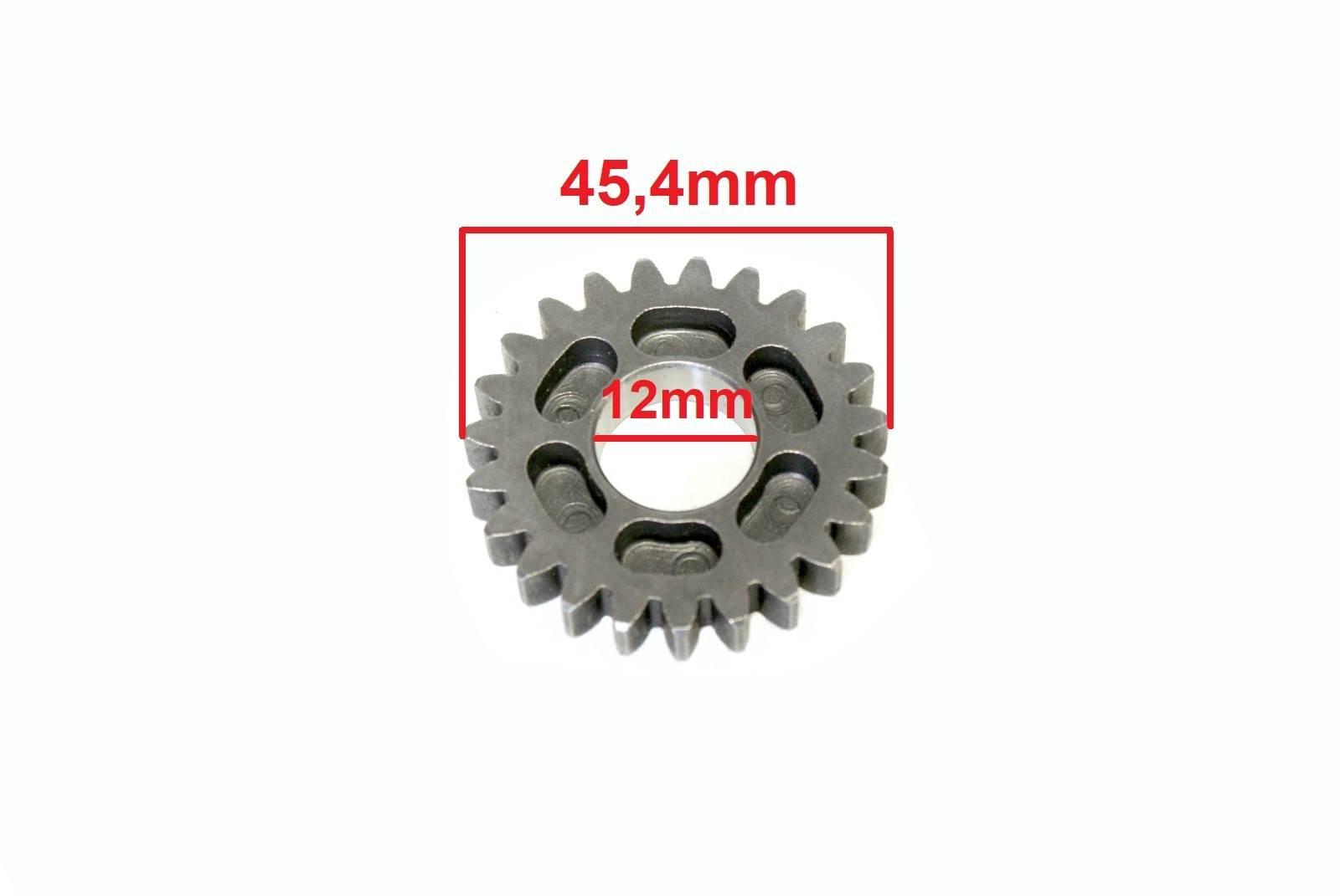 Tryb skrzyni biegów wałka sprzęgłowego 4 biegu 23t street benzer czoper cross - zdjęcie 2