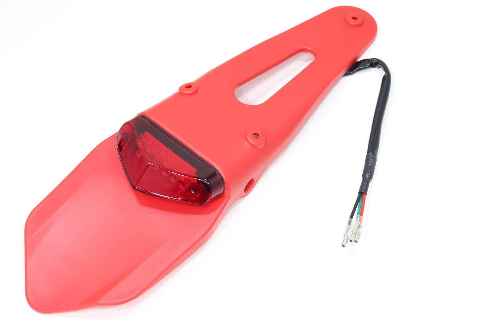 Błotnik tył z lampą cross czerwona bri | ROY16003