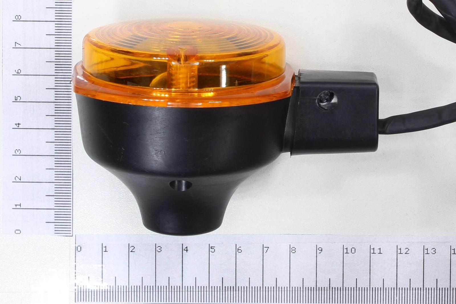 Kierunkowskaz mz simson okrągły pomarańczowy przód import - zdjęcie 6