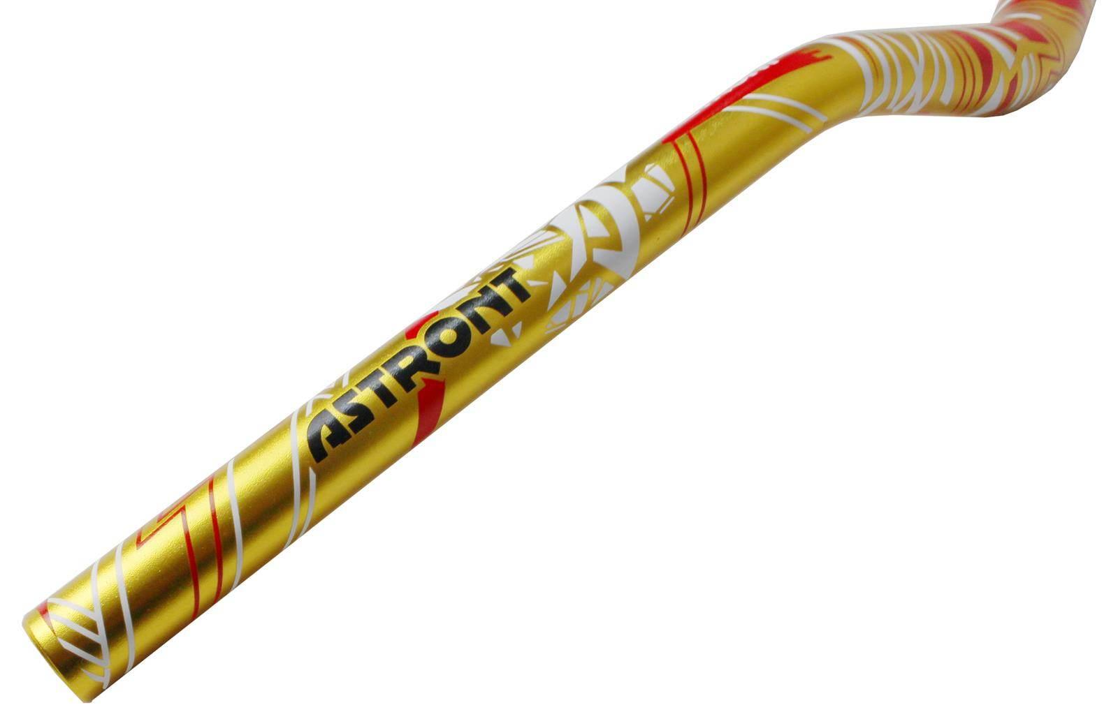 Kierownica cl-006 1 1/8 in 28.6mm złota sc szerokość kierownicy 800mm wysokość kierownicy80mm średnica22mm - zdjęcie 3