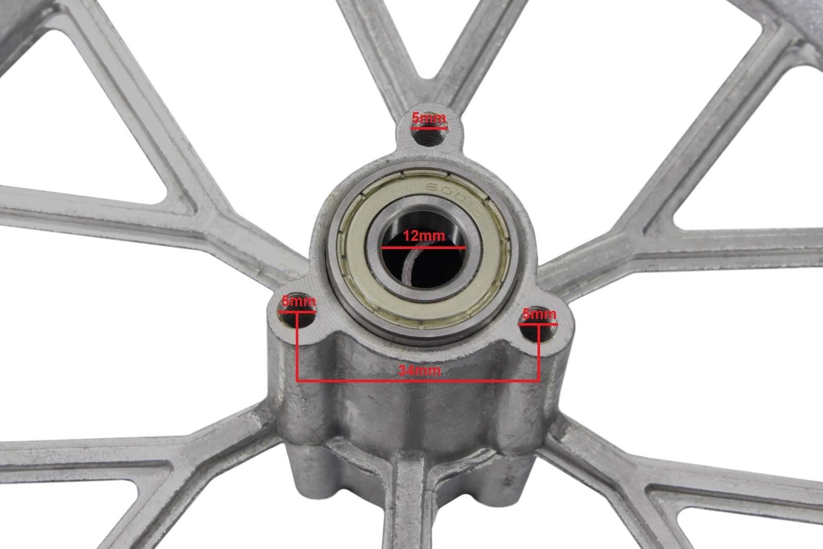 Koło pocket cross 8" 2.0x8 tył bri - zdjęcie 4
