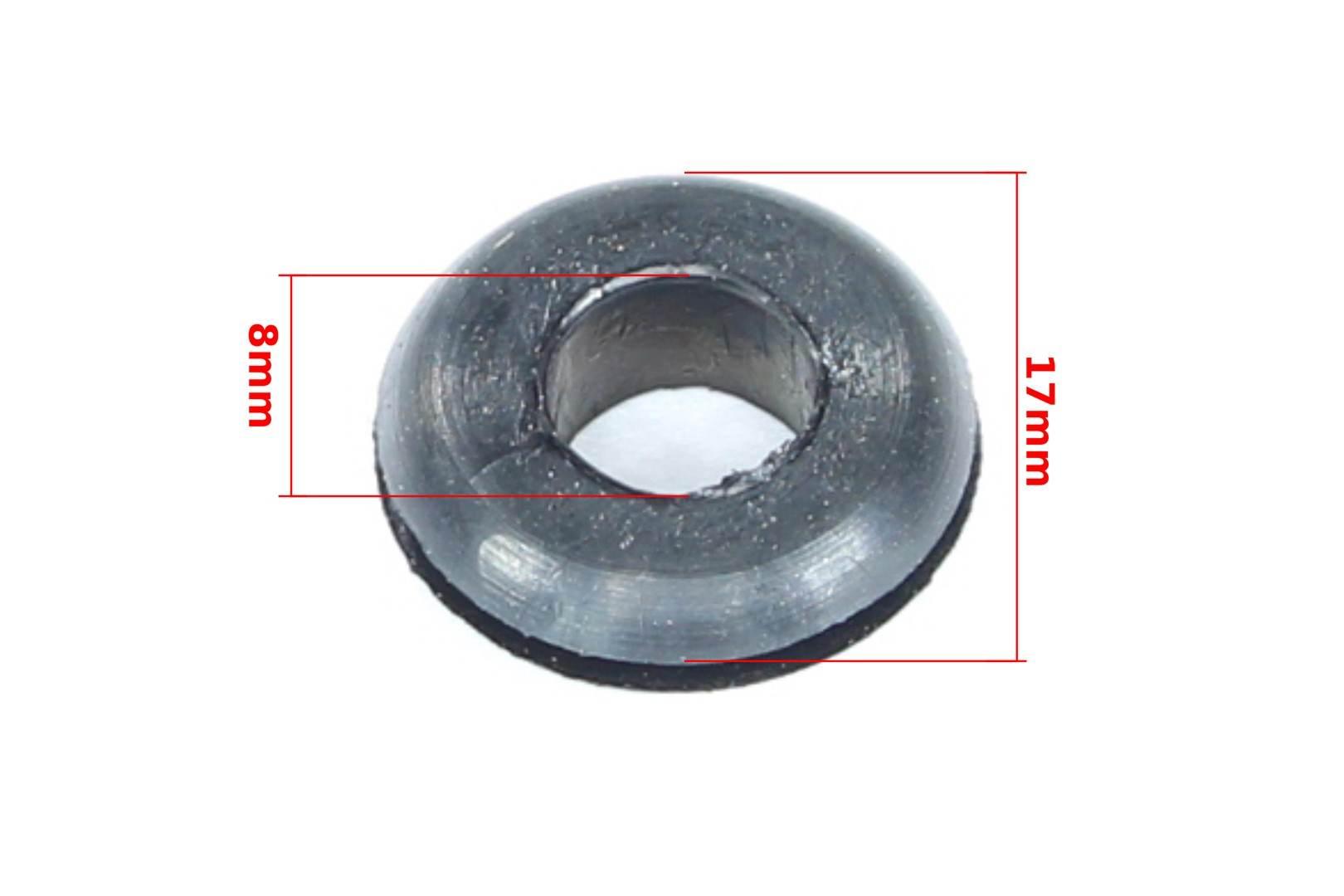 Guma przelotka mała lampy metalowej wsk 125 175