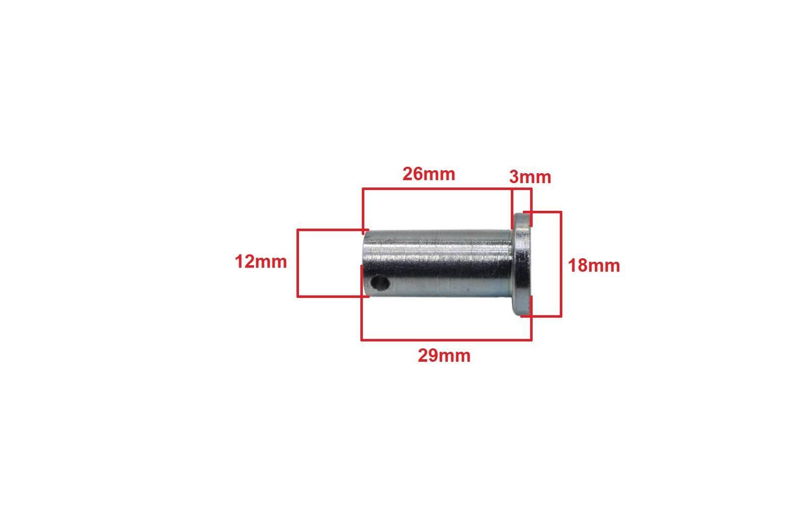 Sworzeń stabilizatora koła tył wsk 125 175 - zdjęcie 2