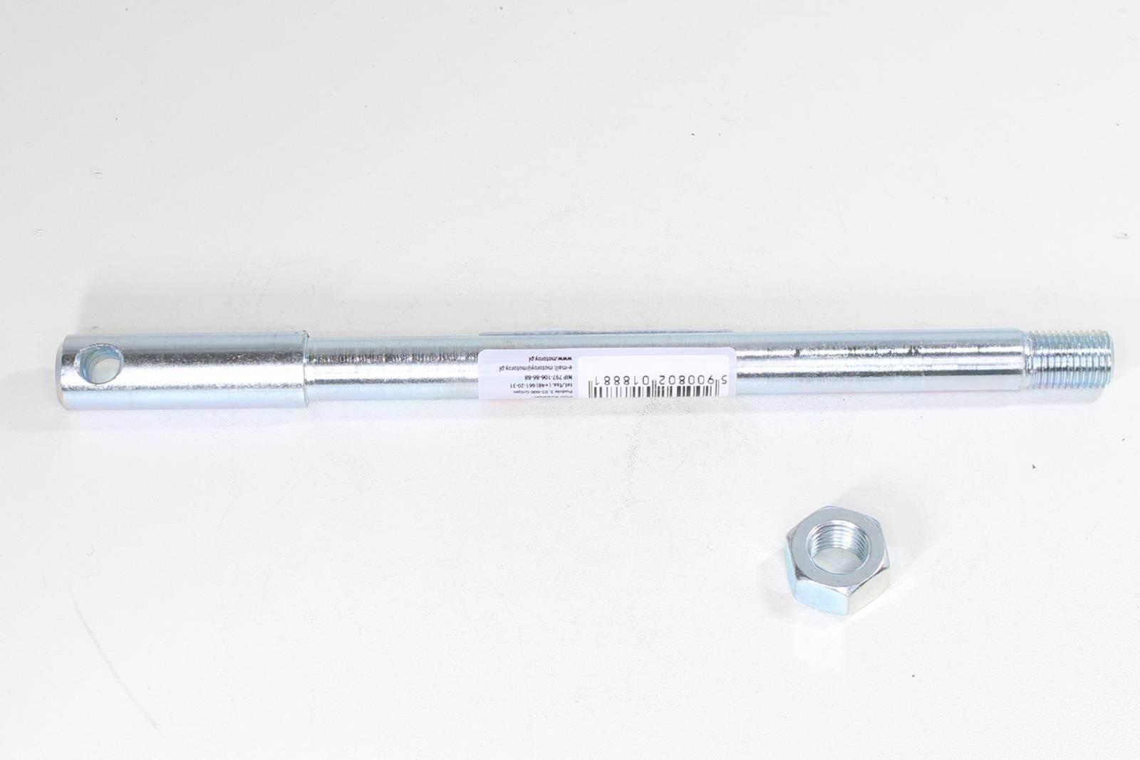 Oś koła przód wsk 125 175 173mm z nakrętką - zdjęcie 2