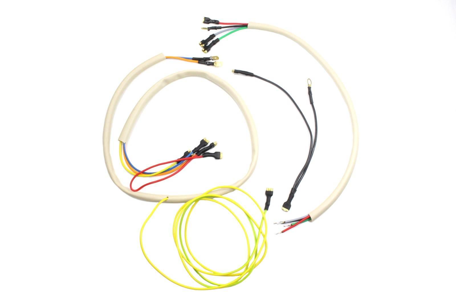 Instalacja wiązka romet ogar 205 nowy typ lampy kpl ag