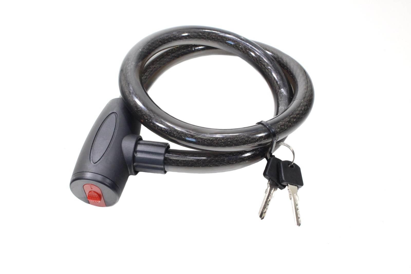 Blokada zabezpieczenie przeciwkradzieżowe 90cm czarne