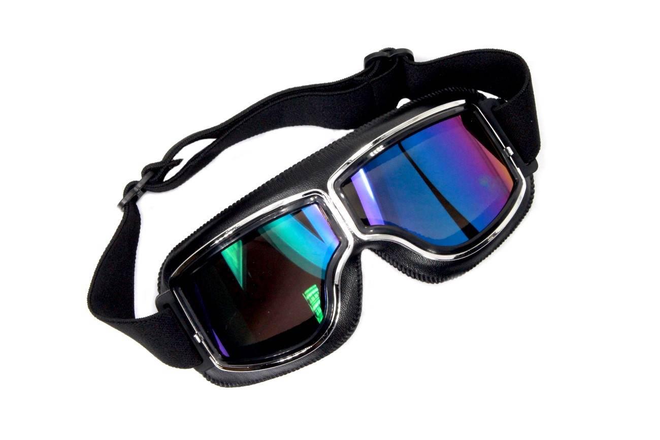 Gogle retro r-01 lustrzana szyba wb | ROY24577 - zdjęcie 3