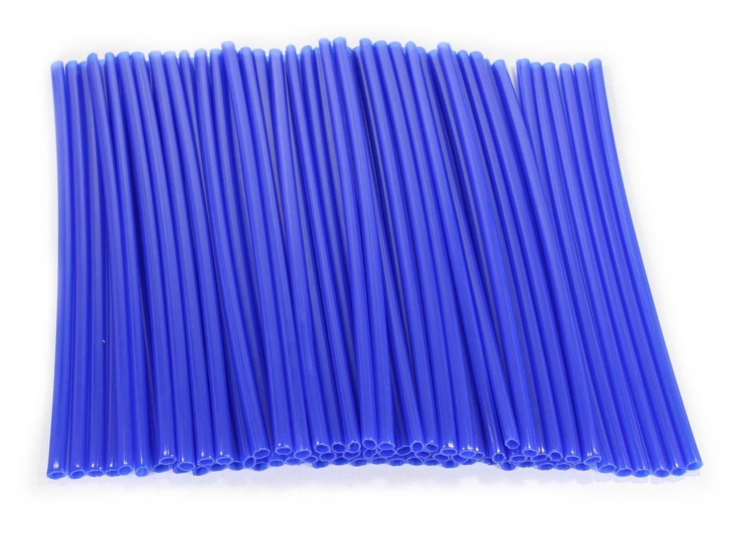 Nakładki szprych felgi cross niebieskie kpl 72szt