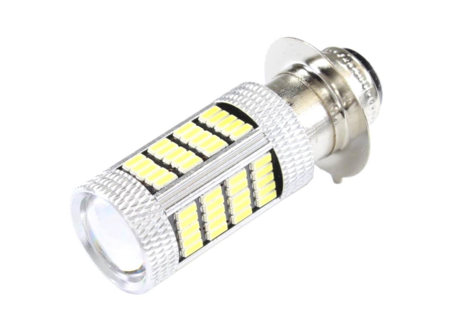 Żarówka 12v led p15d-25-1 4014 112smd 56mm biała sc