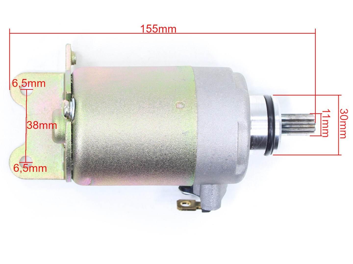 Rozrusznik honda ch 125/150 aprilia leonardo 125/150 scarabeo 125 9z jt - zdjęcie 3