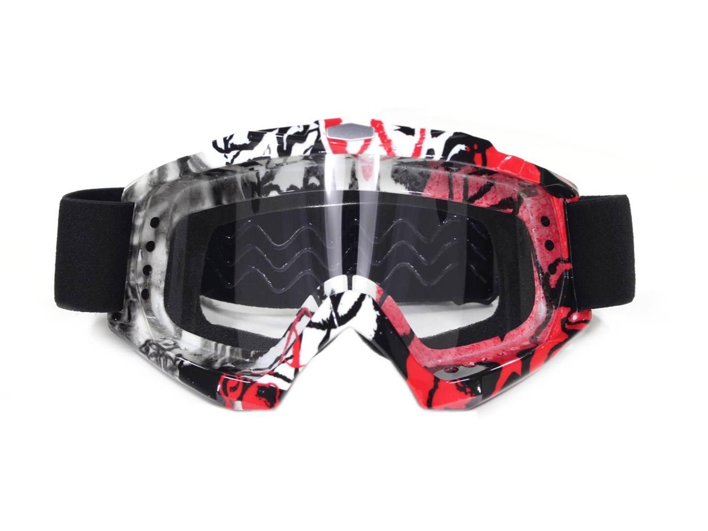 Gogle ftm-006 black/white/red | ROY24984