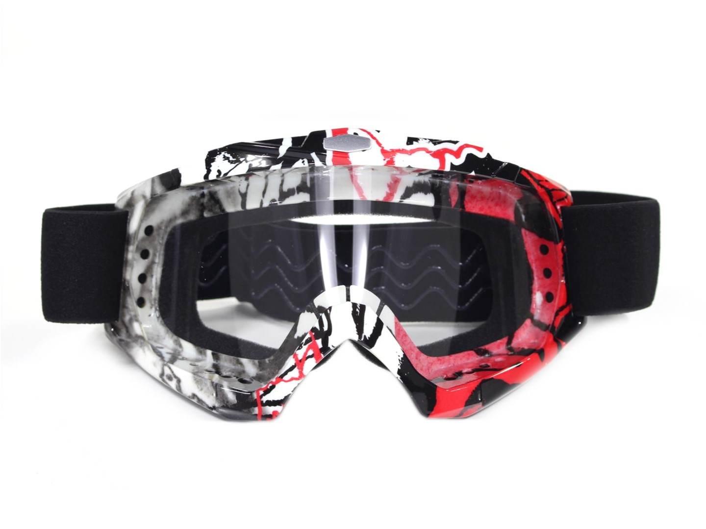 Gogle ftm-006 black/white/red | ROY24984 - zdjęcie 4