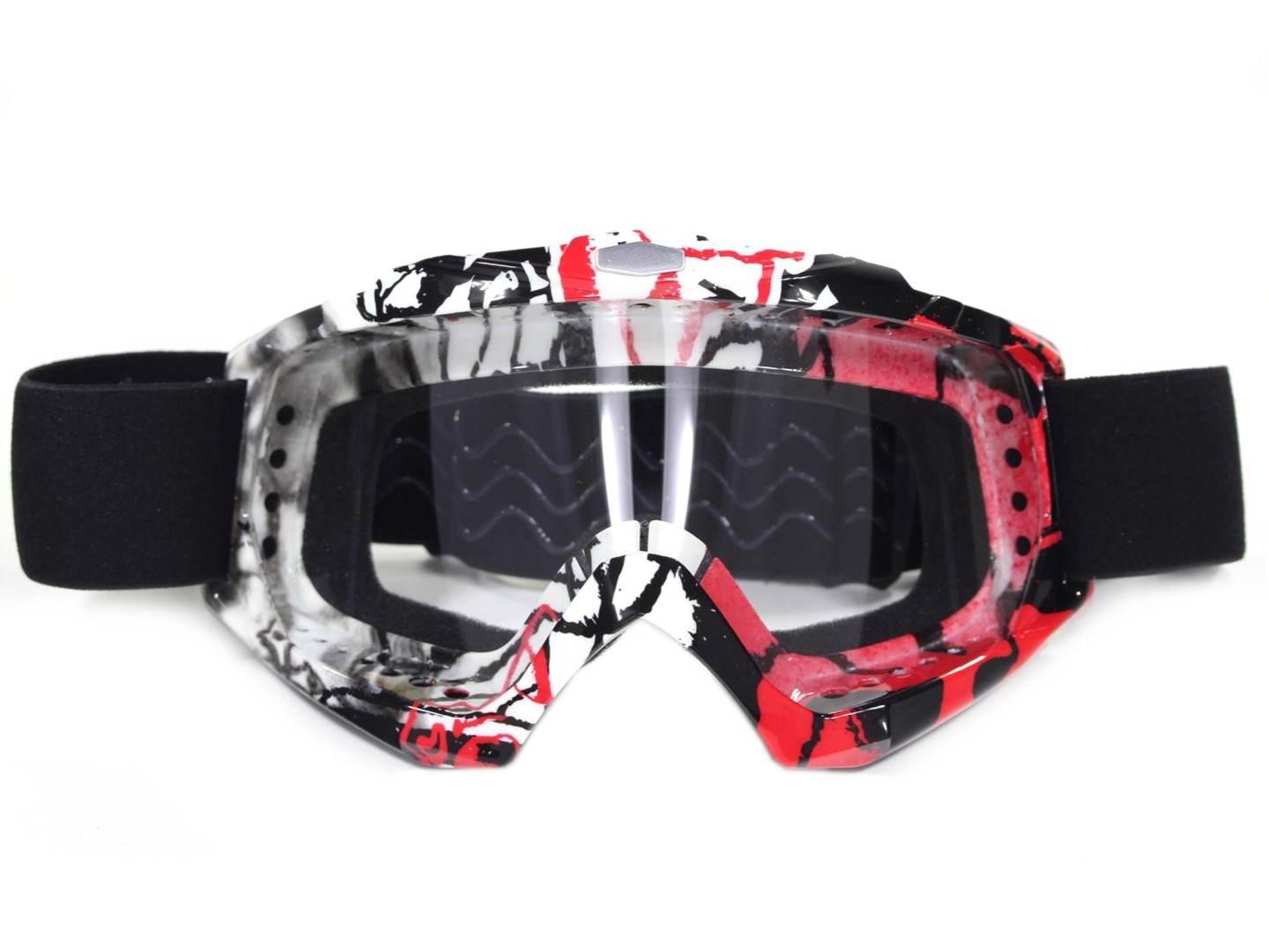 Gogle ftm-006 black/white/red | ROY24984 - zdjęcie 5