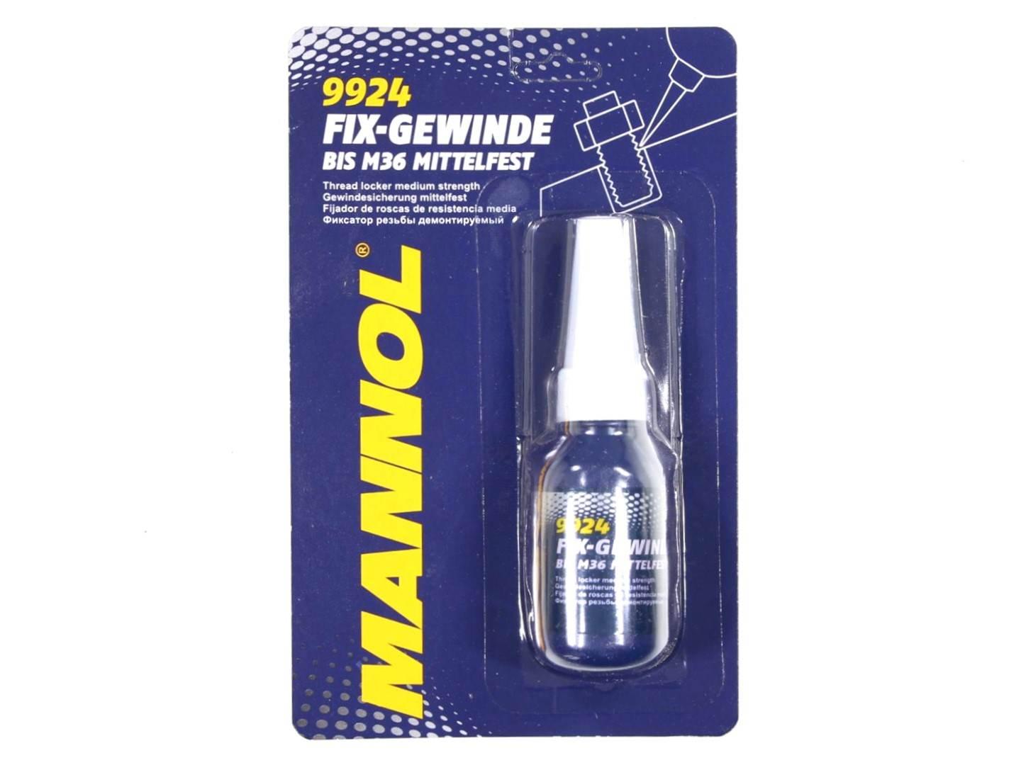 Klej do gwintów fix-gewinde mittelfest mannol 10g 9924