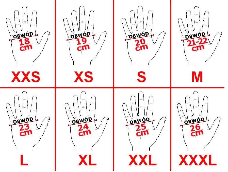 Rękawice mcs-21 czarne xxl | ROY25125 - zdjęcie 6