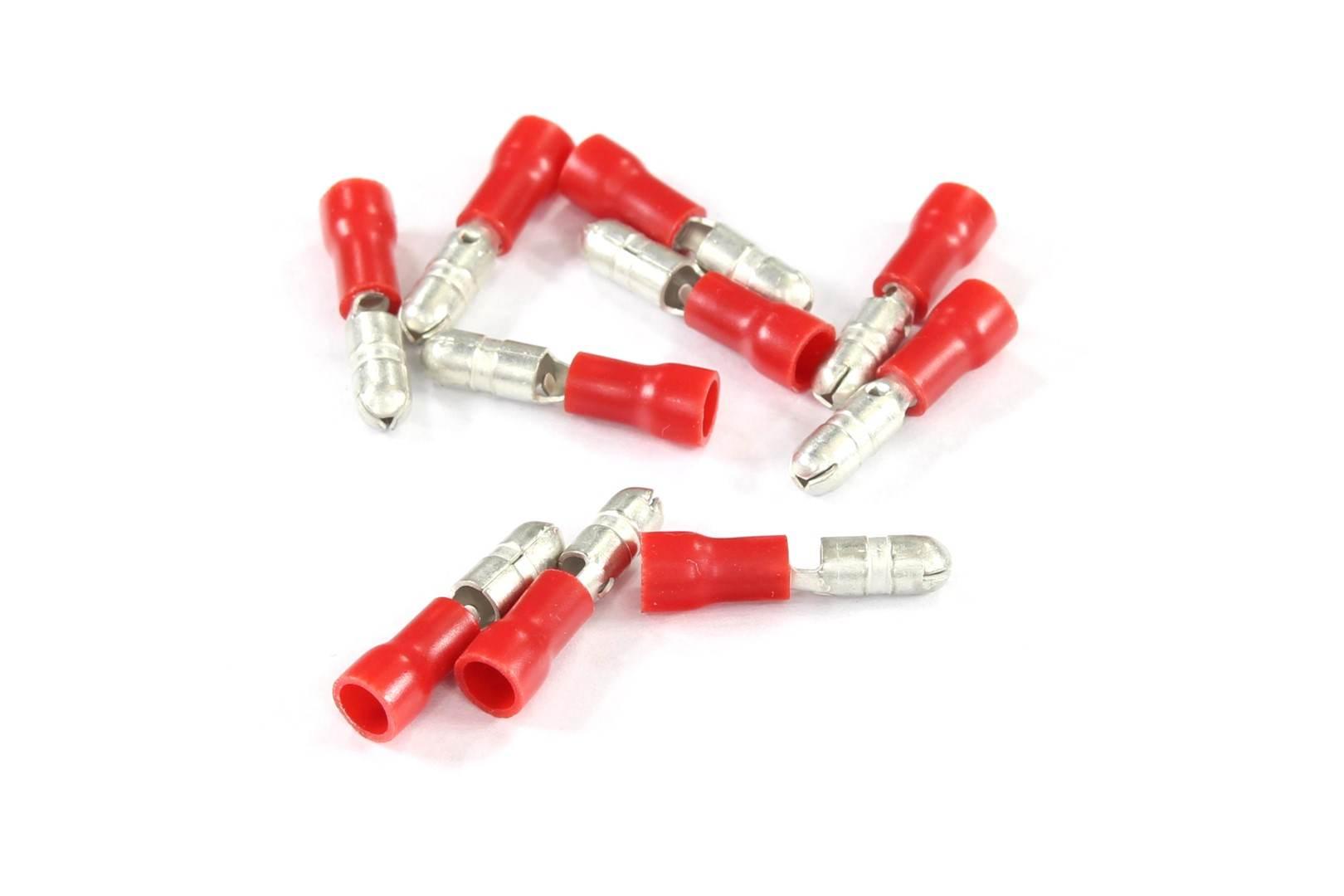 Konektor okrągły izolowanymęski 4mm0,5-1,5mm10 szt