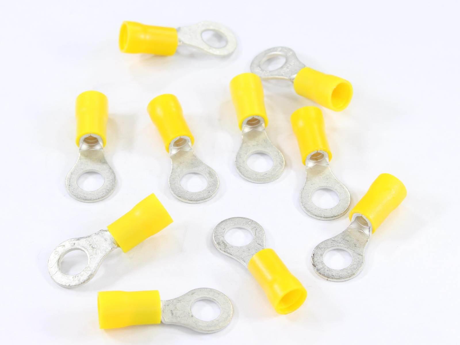 Końcówka oczkowa m6 izolowana 6,4mm4-6mmkpl 10szt