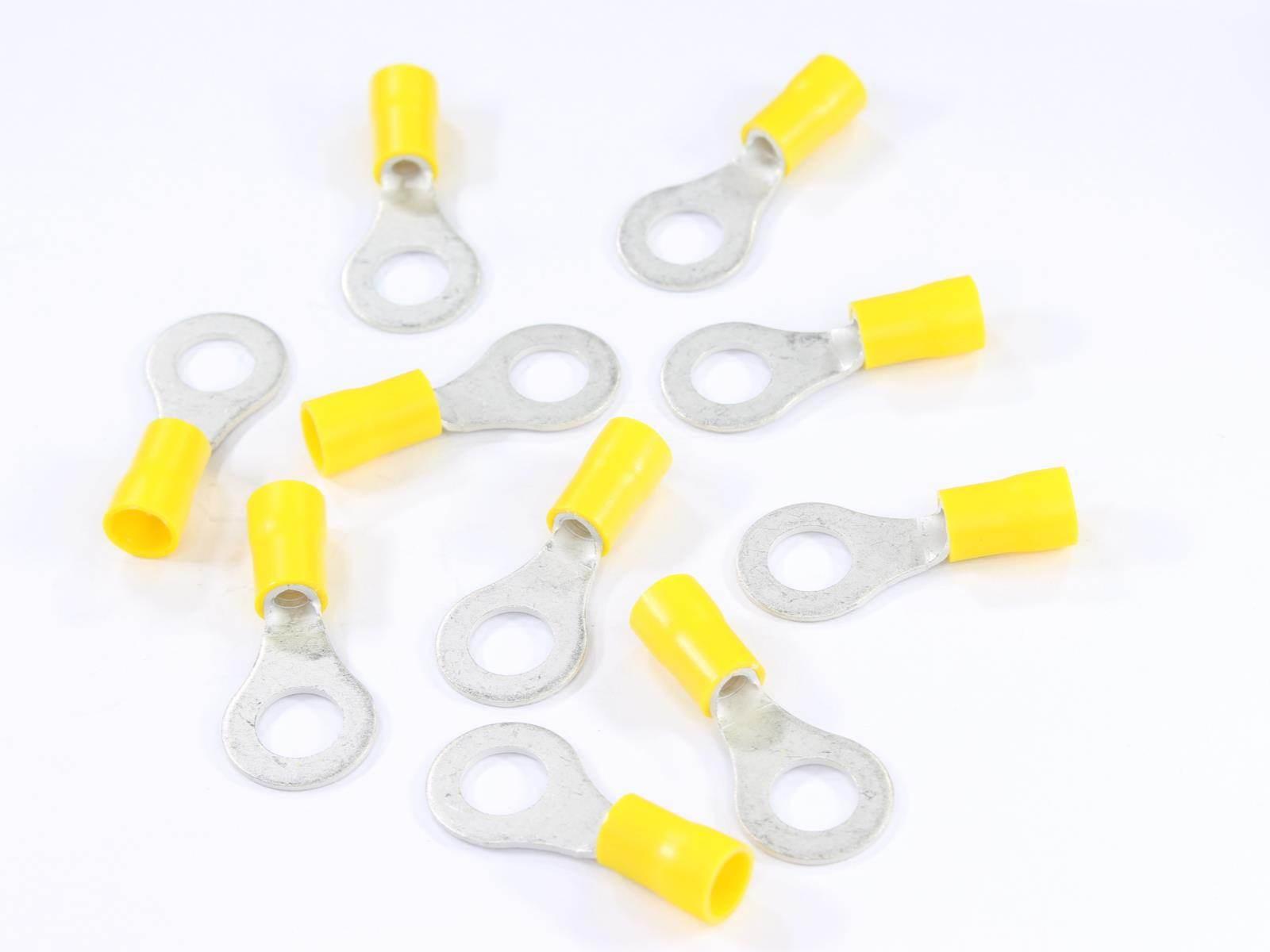 Konektor oczkowy m8 izolowany 8.4mm 4.0-6.0mm kpl 10szt