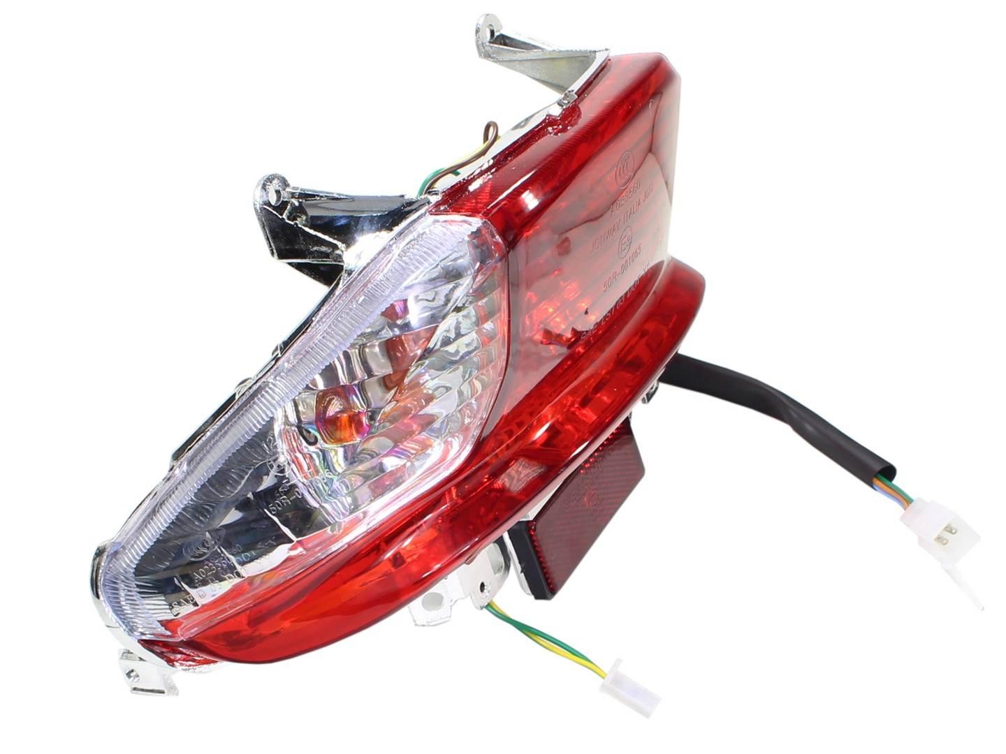 Lampa tył gy koło 10 białe kierunki new rob - zdjęcie 2