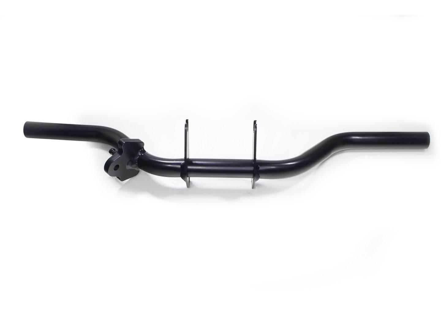 Podnóżek kierowcy simson czarny z mocowaniem stopki bocznej zamykanej nożnie dl - zdjęcie 2