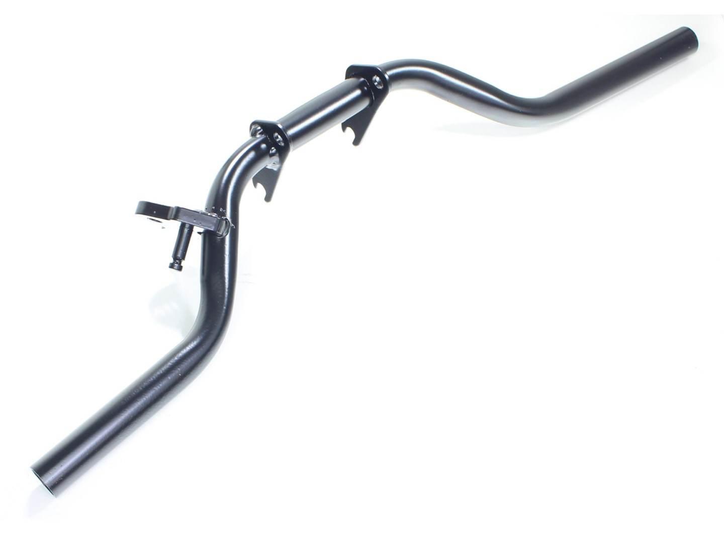 Podnóżek kierowcy simson enduro czarny z mocowaniem stópki bocznej zamykanej nożnie - zdjęcie 3