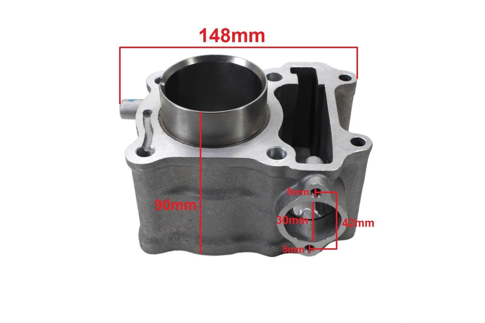 Cylinder honda sh 125 52,4mm rms | RMS100081010 - zdjęcie 2